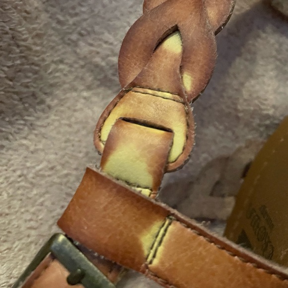 Braided strap cork wedge sandals - Picture 3 of 7